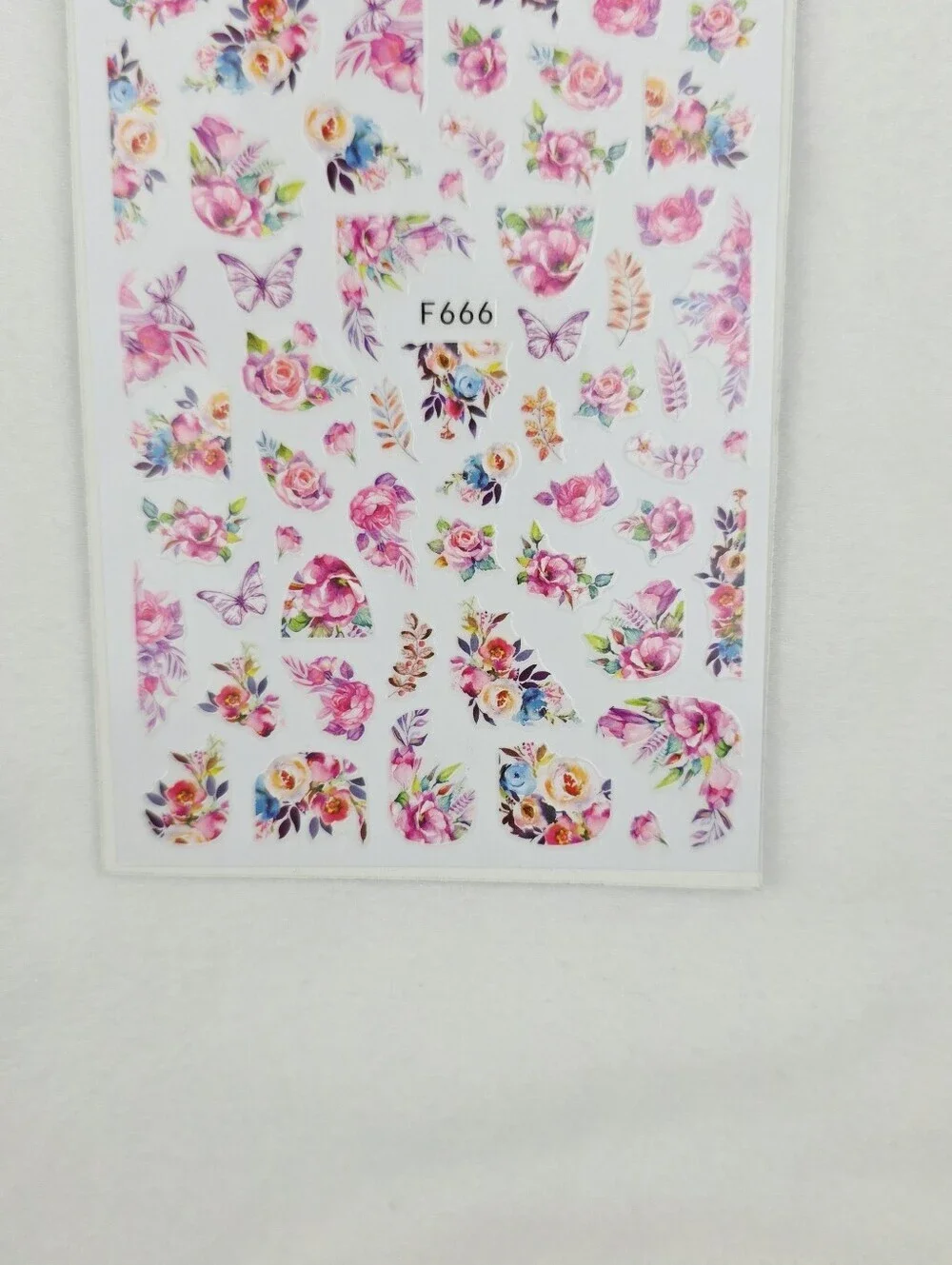 Trendy Self Adhesive Nails Art Transfer Sticker